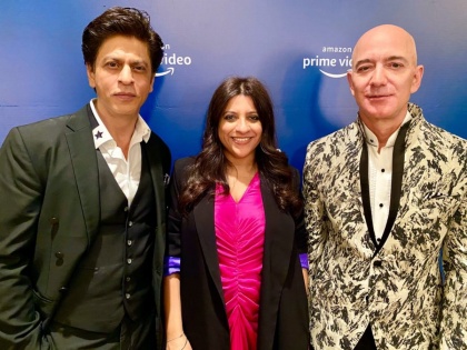 Watch Video: Shah Rukh Khan auditions Amazon chief Jeff Bezos for a Bollywood film | Watch Video: Shah Rukh Khan auditions Amazon chief Jeff Bezos for a Bollywood film