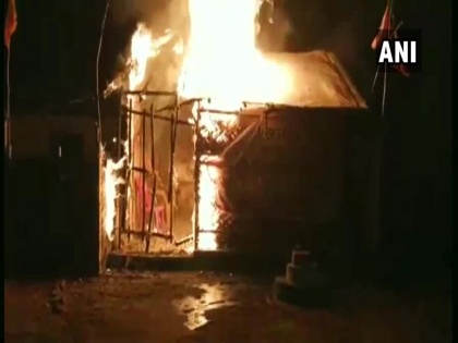 BJP office in Asansol set on fire, party blames TMC | BJP office in Asansol set on fire, party blames TMC