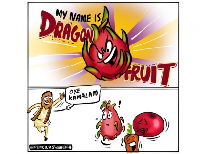 Gujarat renames dragon fruit 'Kamalam', netizens flood Twitter with memes & jokes | Gujarat renames dragon fruit 'Kamalam', netizens flood Twitter with memes & jokes