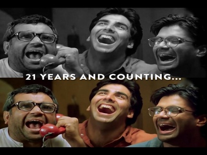 Akshay, Suniel, Gulshan nostalgic as 'Hera Pheri' turns 21 | Akshay, Suniel, Gulshan nostalgic as 'Hera Pheri' turns 21