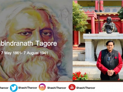Politicians pay tribute to Rabindranath Tagore on his 159 Birth Anniversary | Politicians pay tribute to Rabindranath Tagore on his 159 Birth Anniversary