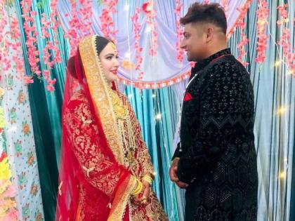 Cricketer Sarfaraz Khan ties the knot in Kashmir | Cricketer Sarfaraz Khan ties the knot in Kashmir
