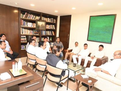 Maharashtra Congress and NCP hold crucial meeting in Mumbai | Maharashtra Congress and NCP hold crucial meeting in Mumbai