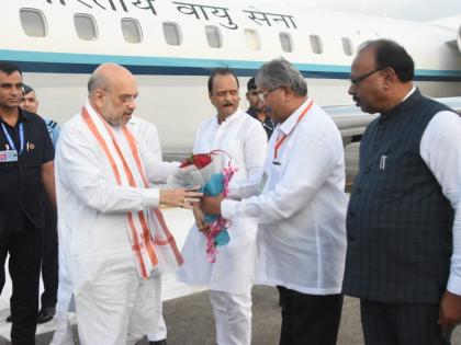 Union Home Minister Amit Shah arrives in Pune | Union Home Minister Amit Shah arrives in Pune Union Home Minister Amit Shah arrives in Pune | Union Home Minister Amit Shah arrives in Pune