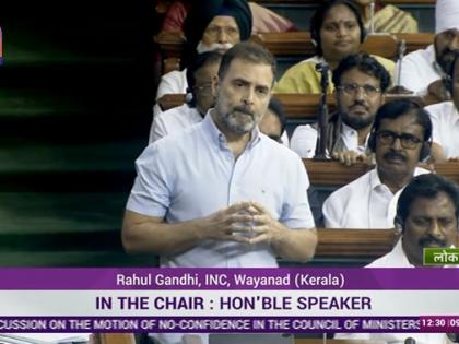 No-Confidence Motion: ‘For PM Modi, Manipur is not India’ says Rahul Gandhi | No-Confidence Motion: ‘For PM Modi, Manipur is not India’ says Rahul Gandhi No-Confidence Motion: ‘For PM Modi, Manipur is not India’ says Rahul Gandhi | No-Confidence Motion: ‘For PM Modi, Manipur is not India’ says Rahul Gandhi