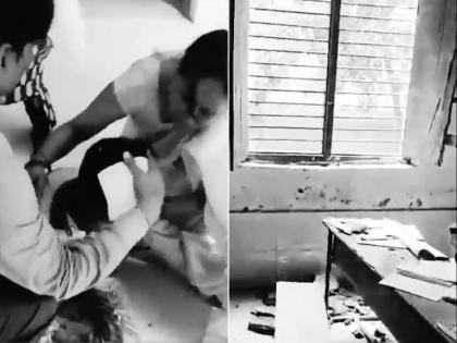 Uttar Pradesh: 10-Year-Old Injured in Ceiling Collapse at Gorakhpur School, (Watch Video) | Uttar Pradesh: 10-Year-Old Injured in Ceiling Collapse at Gorakhpur School, (Watch Video)