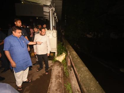 Union Minister Nitin Gadkari assesses Nagpur's flood situation, calls for long-term solutions | Union Minister Nitin Gadkari assesses Nagpur's flood situation, calls for long-term solutions