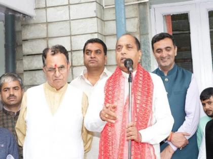 BJP will form govt again in Himachal, says CM Jairam Thakur in Chamba | BJP will form govt again in Himachal, says CM Jairam Thakur in Chamba