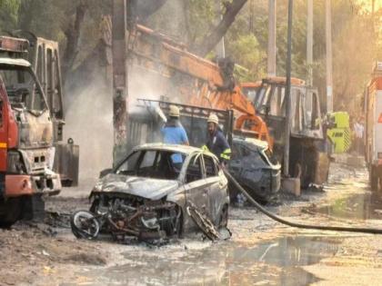 Faridabad Fire: Massive Blaze at Sector 24 Factory Leaves Over 40 Injured After Chemical Drum Explosion | Faridabad Fire: Massive Blaze at Sector 24 Factory Leaves Over 40 Injured After Chemical Drum Explosion Faridabad Fire: Massive Blaze at Sector 24 Factory Leaves Over 40 Injured After Chemical Drum Explosion | Faridabad Fire: Massive Blaze at Sector 24 Factory Leaves Over 40 Injured After Chemical Drum Explosion