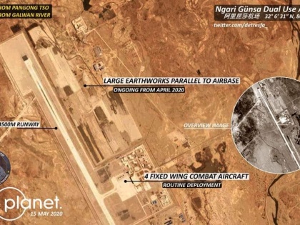 China expands air base near Ladakh, fighter jets on tarmac reveals satellite images | China expands air base near Ladakh, fighter jets on tarmac reveals satellite images