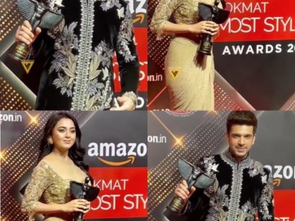 Karan Kundrra and Tejasswi Prakash win big at Lokmat Most Stylish Awards 2022 | Karan Kundrra and Tejasswi Prakash win big at Lokmat Most Stylish Awards 2022