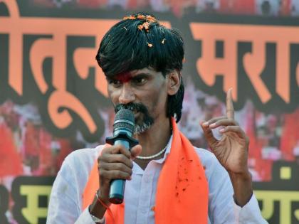 Maratha Quota Activist Manoj Jarange Firm on Initiating Hunger Strike in Mumbai | Maratha Quota Activist Manoj Jarange Firm on Initiating Hunger Strike in Mumbai
