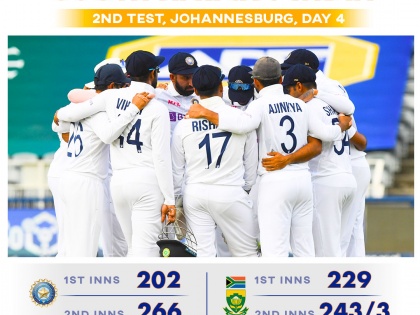 South Africa vs India: South Africa win second test by 7 wkts, level series 1-1 | South Africa vs India: South Africa win second test by 7 wkts, level series 1-1
