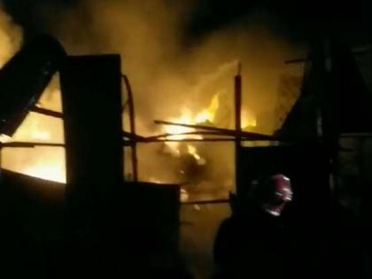 Maharashtra: Major fire breaks out in a Thane warehouse, 7 engines present at spot | Maharashtra: Major fire breaks out in a Thane warehouse, 7 engines present at spot