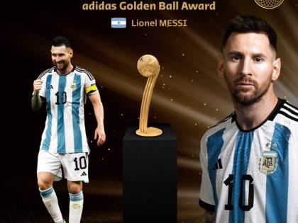 Lionel Messi wins Golden Ball Award for his FIFA World Cup heroics | Lionel Messi wins Golden Ball Award for his FIFA World Cup heroics