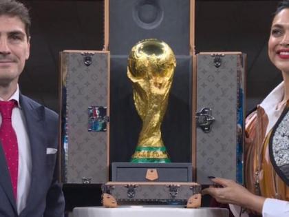 Deepika Padukone unveils FIFA World Cup 2022 trophy in Qatar | Deepika Padukone unveils FIFA World Cup 2022 trophy in Qatar Deepika Padukone unveils FIFA World Cup 2022 trophy in Qatar | Deepika Padukone unveils FIFA World Cup 2022 trophy in Qatar