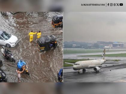Mumbai Rains: Over 250 Flights Delayed at CSMIA as City Hit by Heavy Showers | Mumbai Rains: Over 250 Flights Delayed at CSMIA as City Hit by Heavy Showers