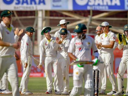 Pakistan vs Australia : Babar Azam's marathon innings denies Australia victory in Karachi Test | Pakistan vs Australia : Babar Azam's marathon innings denies Australia victory in Karachi Test