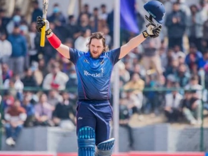 Jan Nicol Loftie-Eaton from Namibia Smashes Fastest T20I hundred in 33 balls Against Nepal (Watch Video) | Jan Nicol Loftie-Eaton from Namibia Smashes Fastest T20I hundred in 33 balls Against Nepal (Watch Video)