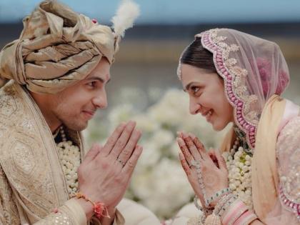 Sidharth Malhotra and Kiara Advani share first official wedding pics as husband and wife | Sidharth Malhotra and Kiara Advani share first official wedding pics as husband and wife
