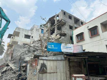 Pune: PMC takes action against illegal construction and encroachments in Baner, Balewadi, and Kharadi areas | Pune: PMC takes action against illegal construction and encroachments in Baner, Balewadi, and Kharadi areas Pune: PMC takes action against illegal construction and encroachments in Baner, Balewadi, and Kharadi areas | Pune: PMC takes action against illegal construction and encroachments in Baner, Balewadi, and Kharadi areas