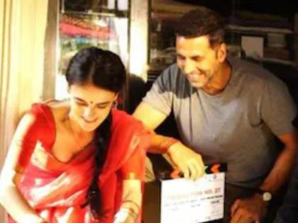 Akshay Kumar, Radhika Madan begin filming for Suriya's Soorarai Pottru Hindi remake | Akshay Kumar, Radhika Madan begin filming for Suriya's Soorarai Pottru Hindi remake