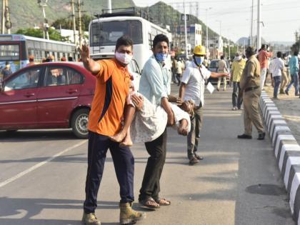 Vizag Gas Leak: Horrific pictures of people and animal lying on the streets