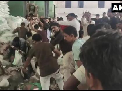 12 labourers killed in wall collapse at factory in Gujarat | 12 labourers killed in wall collapse at factory in Gujarat
