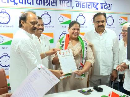 Actress Gargi Phule makes political debut, joins NCP ahead of Lok Sabha election | Actress Gargi Phule makes political debut, joins NCP ahead of Lok Sabha election