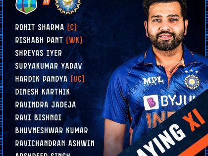 West Indies vs India, 1st T20I West Indies win toss and opt to field first | West Indies vs India, 1st T20I West Indies win toss and opt to field first