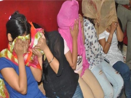 Prostitution racket busted in Nagpur, 32 women rescued | Prostitution racket busted in Nagpur, 32 women rescued