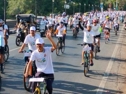 Pune Municipal Bicycle Club hosts spectacular cycle tour ahead of G-20 | Pune Municipal Bicycle Club hosts spectacular cycle tour ahead of G-20