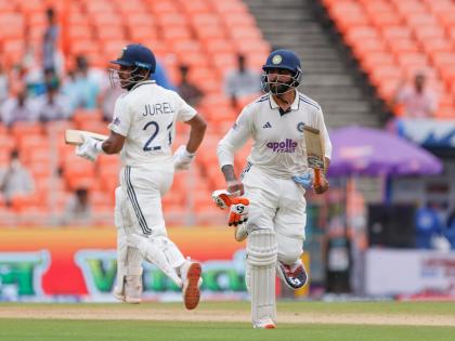 IND vs WI 1st Test: India Reach 448/5 at Stumps on Day 2, Lead by 286 Runs After Tons from KL Rahul, Dhruv Jurel and Ravindra Jadeja (VIDEO) | IND vs WI 1st Test: India Reach 448/5 at Stumps on Day 2, Lead by 286 Runs After Tons from KL Rahul, Dhruv Jurel and Ravindra Jadeja (VIDEO)
