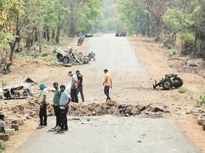 10 security personnel, driver killed in Maoist IED blast in Chhattisgarh | 10 security personnel, driver killed in Maoist IED blast in Chhattisgarh