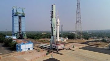 Gaganyaan's first test flight lifts-off from Sriharikota in 2nd attempt | Gaganyaan's first test flight lifts-off from Sriharikota in 2nd attempt
