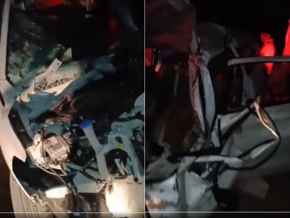 Rajasthan Accident: 4 Killed as Car Rams Into Truck on Suratgarh–Jaitsar Highway in Ganganagar | Rajasthan Accident: 4 Killed as Car Rams Into Truck on Suratgarh–Jaitsar Highway in Ganganagar