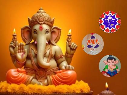 Ganeshotsav 2025: Easy, Simple and Creative Rangoli Design Ideas for Ganesh Chaturthi | Ganeshotsav 2025: Easy, Simple and Creative Rangoli Design Ideas for Ganesh Chaturthi Ganeshotsav 2025: Easy, Simple and Creative Rangoli Design Ideas for Ganesh Chaturthi | Ganeshotsav 2025: Easy, Simple and Creative Rangoli Design Ideas for Ganesh Chaturthi