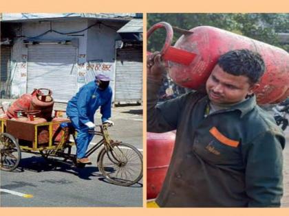Gas cylinder "Delivery Boy" has to pay extra money | Gas cylinder "Delivery Boy" has to pay extra money