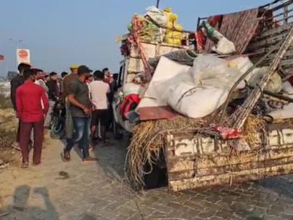 Ghazipur Accident: 6 Devotees Killed, Several Injured as Truck Hits Vehicle Returning from Maha Kumbh Mela in Prayagraj