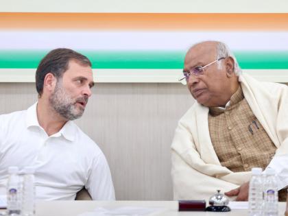 Mallikarjun Kharge, Rahul Gandhi Hold Meeting With Bihar Leaders Ahead of LS Polls 2024 | Mallikarjun Kharge, Rahul Gandhi Hold Meeting With Bihar Leaders Ahead of LS Polls 2024