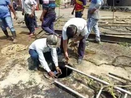 Ambernath: Three workers suffocate to death after falling in underground chemical tank | Ambernath: Three workers suffocate to death after falling in underground chemical tank