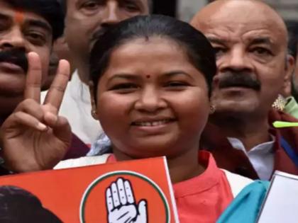 Big Blow! MP Geeta Kora from Congress Party Likely to Join BJP | Big Blow! MP Geeta Kora from Congress Party Likely to Join BJP