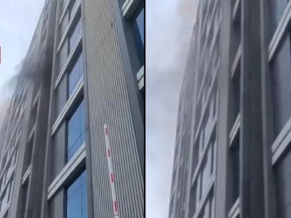 Mumbai: Fire Breaks Out at Gold Crest Business Park in Ghatkopar West | Mumbai: Fire Breaks Out at Gold Crest Business Park in Ghatkopar West