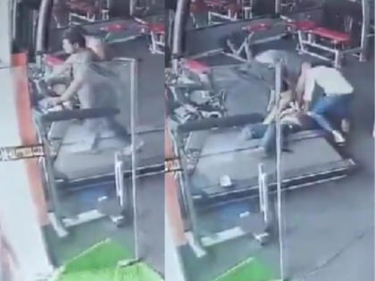 Ghaziabad Gym Viral Video: Man Dies of Suspected Heart Attack While Running on Treadmill | Ghaziabad Gym Viral Video: Man Dies of Suspected Heart Attack While Running on Treadmill Ghaziabad Gym Viral Video: Man Dies of Suspected Heart Attack While Running on Treadmill | Ghaziabad Gym Viral Video: Man Dies of Suspected Heart Attack While Running on Treadmill