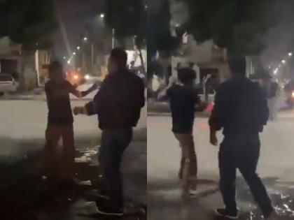 Ghaziabad Shocker: Man Caught on Camera Slapping Woman for Feeding Stray Dogs | Ghaziabad Shocker: Man Caught on Camera Slapping Woman for Feeding Stray Dogs Ghaziabad Shocker: Man Caught on Camera Slapping Woman for Feeding Stray Dogs | Ghaziabad Shocker: Man Caught on Camera Slapping Woman for Feeding Stray Dogs