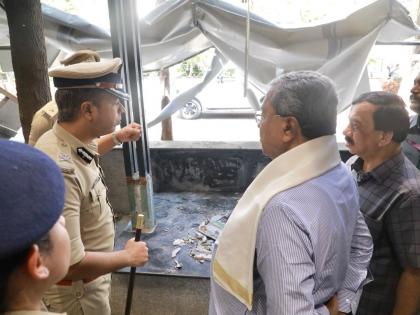 Bengaluru Blast: Karnataka CM Siddaramaiah Visits Rameshwaram Cafe Day After Explosion, Seeks Updates from Police | Bengaluru Blast: Karnataka CM Siddaramaiah Visits Rameshwaram Cafe Day After Explosion, Seeks Updates from Police