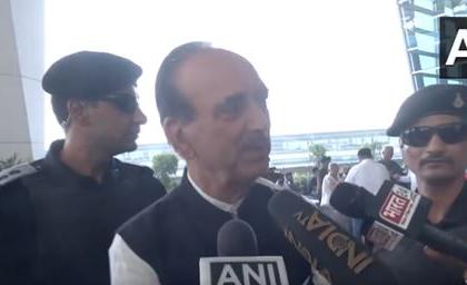 Air India Express Cancellation: Ghulam Nabi Azad Advocates Shutdown of Airlines Following Mass Crew Sick Leave (Watch Video) | Air India Express Cancellation: Ghulam Nabi Azad Advocates Shutdown of Airlines Following Mass Crew Sick Leave (Watch Video)