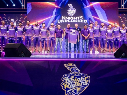 IPL 2024: Kolkata Knight Riders Unveil New Jersey for 17th Edition (Watch Video) | IPL 2024: Kolkata Knight Riders Unveil New Jersey for 17th Edition (Watch Video)