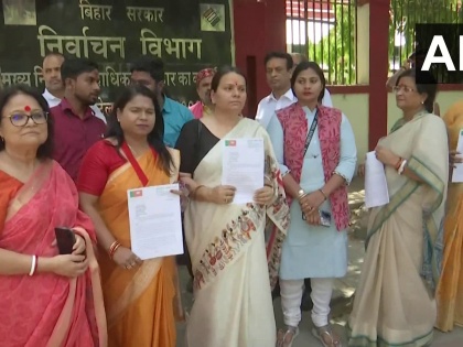 Bihar BJP Women's Delegation Files Complaint with EC Over RJD's Remarks on LJP Chief Chirag Paswan's Mother | Bihar BJP Women's Delegation Files Complaint with EC Over RJD's Remarks on LJP Chief Chirag Paswan's Mother