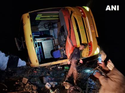 Bus Accident on Tripura to Guwahati Route: One Dead, 30 Injured in Dima Hasao | Bus Accident on Tripura to Guwahati Route: One Dead, 30 Injured in Dima Hasao